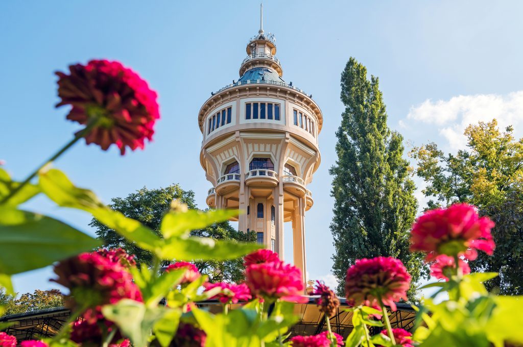 57 meters tall Water Tower