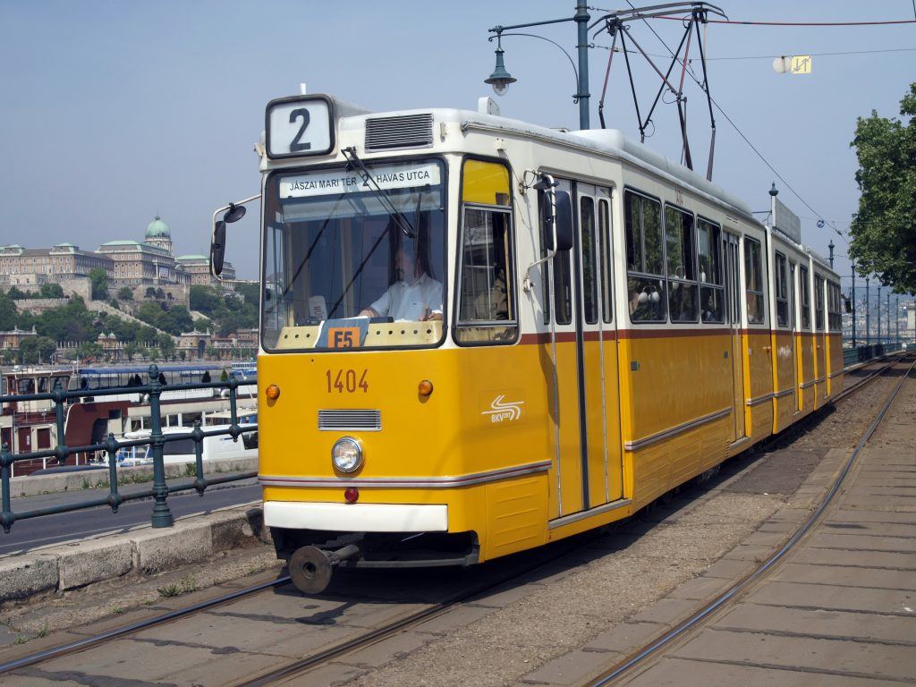 Budapest's tramline 2