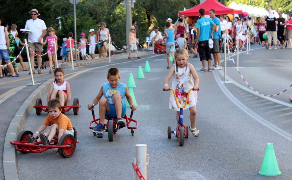 Gyerek bicikli verseny Győrkőcfesztivál 2016