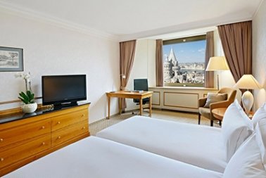 Twin Deluxe room with Danube river view