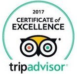 Tripadvisor - Certifacte of excellence 2017