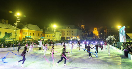 Korcsolyapálya Győrben