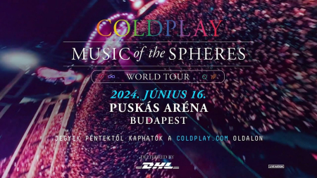 Coldplay koncert Puskás Aréna