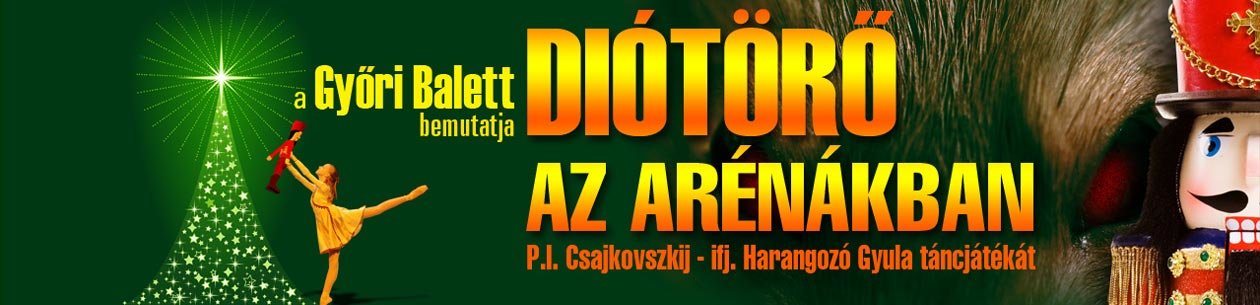A Diótörő Győrben - Foglaljon jegyet és szállást egyben