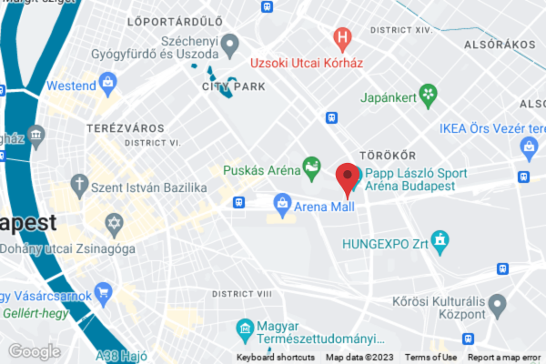 Danubius Hotel Arena Mappa e trasporti