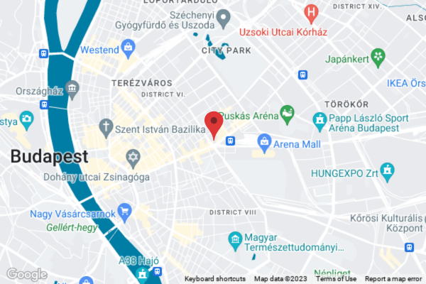 Danubius Hotel Hungaria City Center Térkép és közlekedés