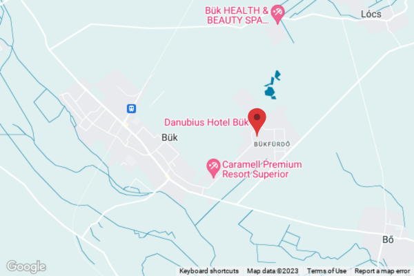 Danubius Hotel Bük Карта и транспортное сообщение